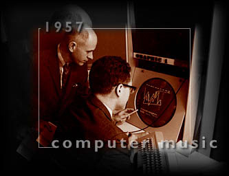 Max Mathews 1957 lecture slide